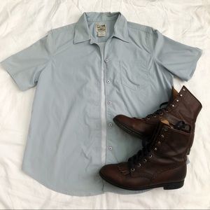 Travelsmith Vented Outdoors Hiking Shirt Size M